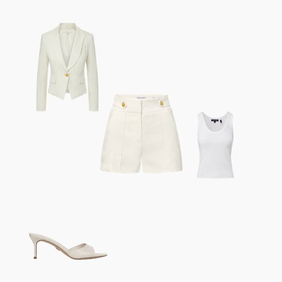 NWOT Veronica Beard Hosanna Linen Dickey Jacket (Size 2) - Picture 4 of 10